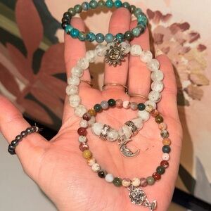 As a charm to your bracelet in show